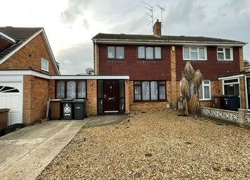 Thumbnail Semi-detached house for sale in Hunston Close, Luton