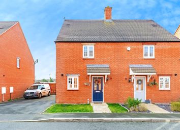 Thumbnail 3 bed semi-detached house for sale in Simplex Way, Roade, Northampton