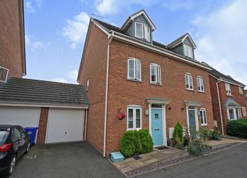 Thumbnail 3 bed semi-detached house for sale in Halcyon Court, Halcyon Way, Burton-On-Trent