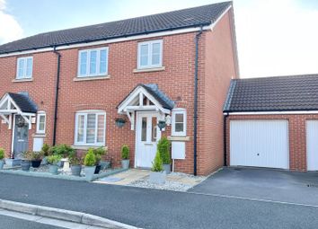 Thumbnail 3 bed semi-detached house for sale in De Salis Park, West Wick, Weston-Super-Mare