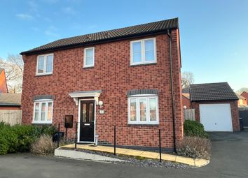 Thumbnail 3 bed detached house for sale in Woodpecker Close, Scraptoft