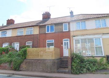 Thumbnail 3 bed terraced house to rent in Stowupland Road, Stowmarket