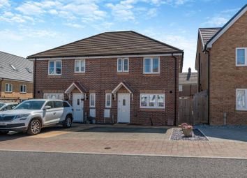 Thumbnail 3 bed semi-detached house for sale in St. Lawrence Crescent, Coxheath, Maidstone