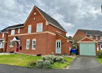 Thumbnail 3 bed semi-detached house for sale in Astcote Court, Kirk Sandall, Doncaster