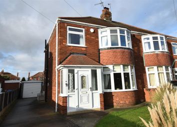 Thumbnail 3 bed semi-detached house for sale in Belgrave Drive, Goole