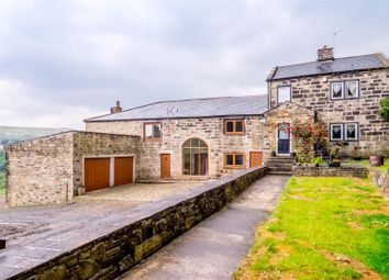Thumbnail 5 bed farmhouse for sale in Edge End Farm And Cottage, Straight Lane, Halifax