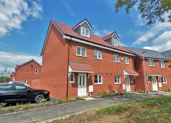 Thumbnail 4 bed town house to rent in Odiham Close, Kingsway, Quedgeley, Gloucester