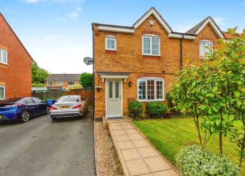 Thumbnail 3 bed semi-detached house for sale in Cowslip Close, Huntington, Cannock, Staffordshire