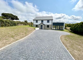 Thumbnail 4 bed detached house for sale in Helston Road, Germoe, Penzance