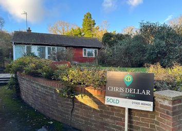 Thumbnail 2 bed detached bungalow for sale in High Street, Croydon, Royston