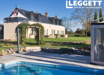 Thumbnail 4 bed villa for sale in Vaas, Sarthe, Pays De La Loire