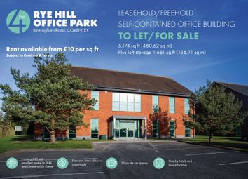 Thumbnail Office for sale in Unit 4 Rye Hill Office Park, Birmingham Road, Allesley, Coventry