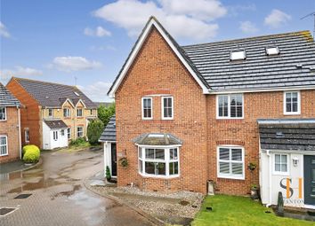 Thumbnail End terrace house for sale in Barra Glade, Wickford, Essex