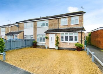 Thumbnail 4 bed semi-detached house for sale in Foxglove Close, East Goscote