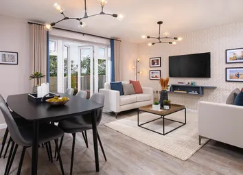 Open Plan Lounge With Plenty Of Space For Two Sofas