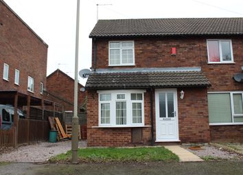 Thumbnail 2 bed semi-detached house to rent in Welham Walk, Thurmaston, Leicester