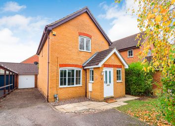 Thumbnail 3 bed detached house for sale in Thor Drive, Bedford