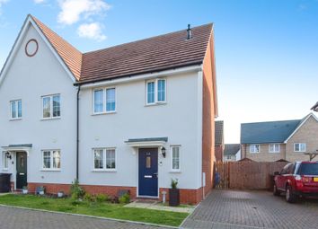 Thumbnail 3 bed semi-detached house for sale in Buckthorn Way, Red Lodge, Bury St. Edmunds