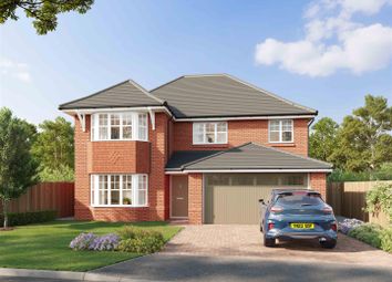 Thumbnail 4 bed detached house for sale in Trevalyn Hall View, Rossett, Wrexham