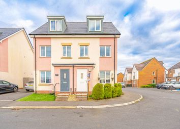 Thumbnail Town house for sale in Glider Avenue, Haywood Village, Weston-Super-Mare