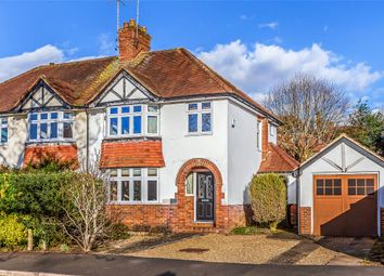 Thumbnail 3 bed semi-detached house for sale in Longfield Road, Dorking