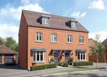 Thumbnail 3 bedroom terraced house for sale in "The Kennett" at Garrison Meadows, Donnington, Newbury