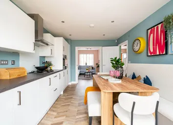The Kitchen Area Benefits From A Modern Design To Maximise Storage Space