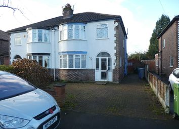 Thumbnail 3 bed semi-detached house for sale in Barnfield Crescent, Ashton On Mersey, Sale.