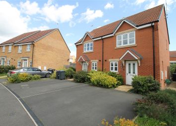 Thumbnail Semi-detached house for sale in Aspen Close, Great Glen, Leicester