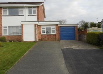 Thumbnail 3 bed semi-detached house to rent in Maes Melwr, Llanrwst