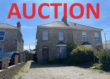 Thumbnail Semi-detached house for sale in Dolcoath Road, Camborne