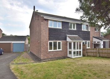 Thumbnail 3 bed semi-detached house for sale in Ludlow Close, Oadby