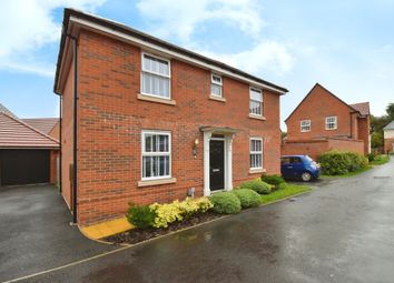 Thumbnail 3 bed detached house for sale in Black Swan Road, Wigston