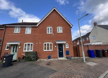Thumbnail 3 bed end terrace house for sale in Blackbird Drive, Bury St. Edmunds