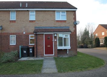 Thumbnail 1 bed end terrace house to rent in Heather Gardens, Bedford