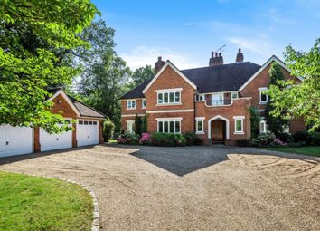 Thumbnail 5 bedroom detached house to rent in Woodlands Road East, Wentworth, Virginia Water