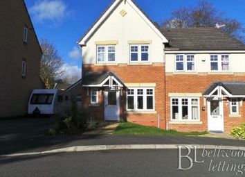 Thumbnail Semi-detached house to rent in Treacle Row, Newcastle-Under-Lyme