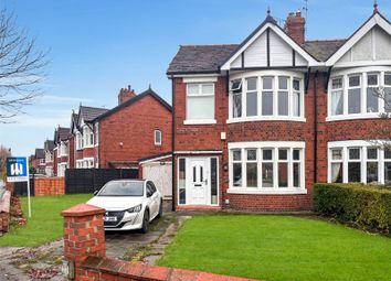 Thumbnail 3 bed semi-detached house for sale in Lunt Avenue, Crewe, Cheshire