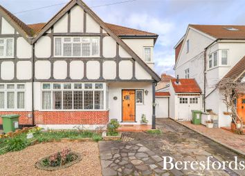 Thumbnail 3 bed semi-detached house for sale in Gaynes Park Road, Upminster