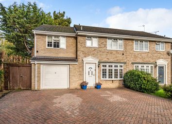 Thumbnail Semi-detached house for sale in Grenville Gardens, Frimley Green, Camberley, Surrey