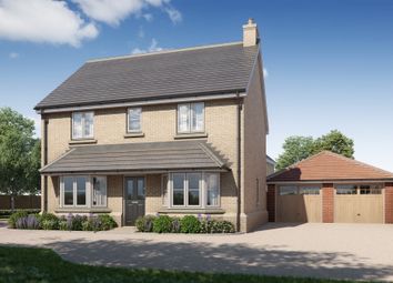 Thumbnail 4 bedroom detached house for sale in Green Gates, Main Road, Great Leighs, Chelmsford