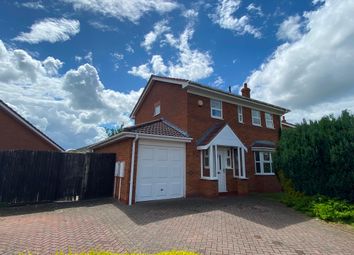 Thumbnail 4 bed detached house to rent in Celandine Way, Evesham
