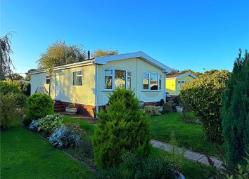 Thumbnail Mobile/park home for sale in Glen Close, Cat &amp; Fiddle Park, Clyst St. Mary, Exeter
