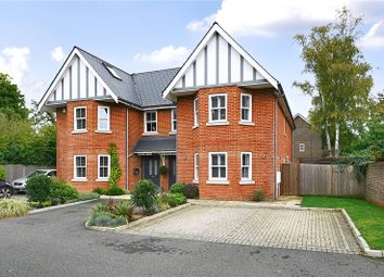 Thumbnail 4 bed semi-detached house for sale in The Lindens, Mytchett, Camberley, Surrey