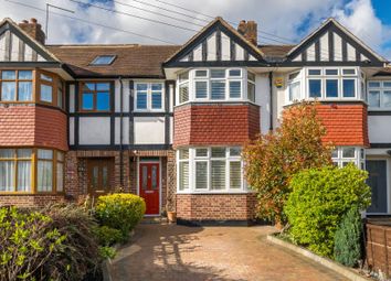 Thumbnail 3 bed terraced house for sale in Pembury Avenue, Worcester Park