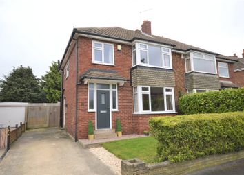 Thumbnail 3 bed semi-detached house for sale in Montague Crescent, Garforth, Leeds
