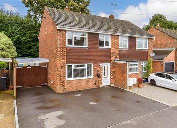 Thumbnail 3 bed semi-detached house for sale in Pippin Close, Coxheath, Maidstone, Kent