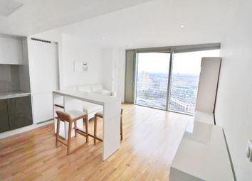 Thumbnail 1 bed flat to rent in The Landmark West Tower, 22 Marsh Wall, London