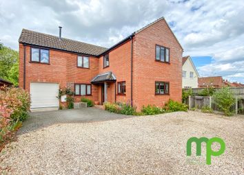 Thumbnail 5 bed detached house for sale in The Street, Ashwellthorpe, Norwich