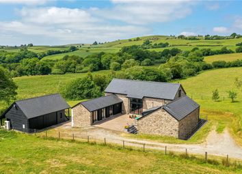 Thumbnail 5 bed barn conversion for sale in Pontfaen, Brecon, Powys